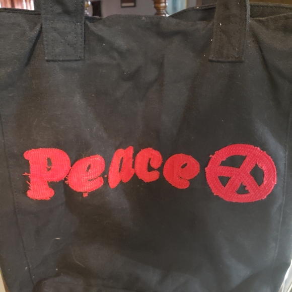 Peace tote bag - Picture 3 of 3